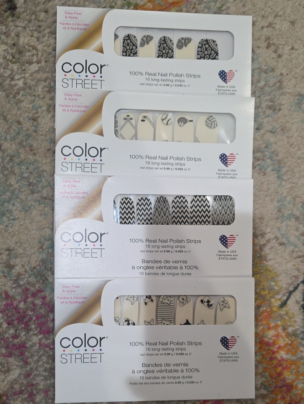 Color Street Clear Overlay Nail Polish Strips